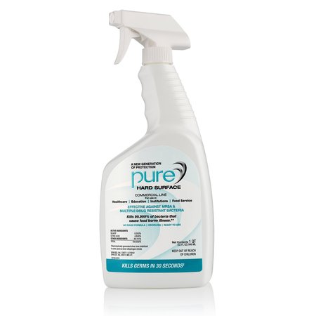 PURE HARD SURFACE DISINFECTANT Pure 32oz spray/ 12 per case Pure-32oz